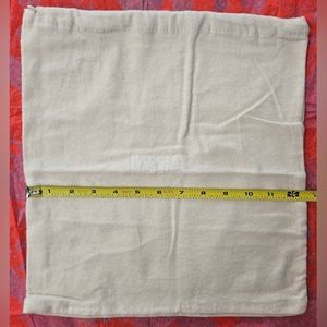 Badgley Mischka Dust Bag 12.5"x13.5" Cream